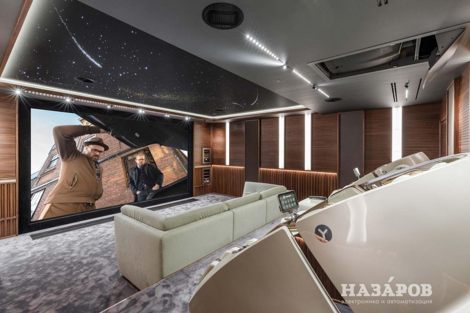 Королевский кинозал с Dolby Atmos