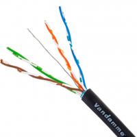 Витая пара Van Damme сверхгибкий кабель Cat 5E F/UTP TourCat чёрный (268-450-000)