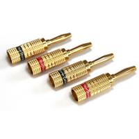 Разъемы NorStone Banana Plugs gold
