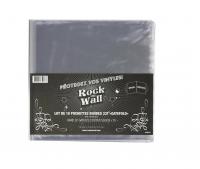 Внешние конверты 10 X PVC 12 INCH GATEFOLD OUTER SLEEVES - 140 MICRON - ROCK ON WALL