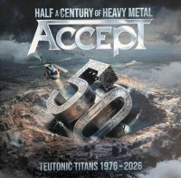Виниловая пластинка Accept - Teutonic Titans 1976-2026 (Black Vinyl 2LP)