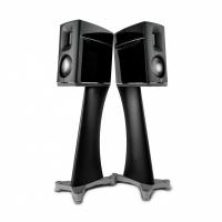 Полочная акустика Borresen M1 Black (стойки в комплекте)