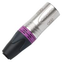 Разъем QED Reference DIGI XLR TRAY AES/EBU Purple QE3276