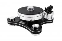 Виниловый проигрыватель Transrotor Zet 3 Black (Черный) с тонармом TRA 9 Black, MC головкой Transrotor Figaro, Блоком питания Konstant Studio