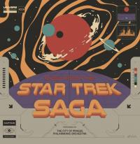Виниловая пластинка The City Of Prague Philharmonic Orchestra, - Music From The Star Trek Saga (Blue Vinyl LP)