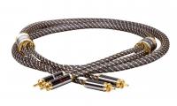 Кабель межблочный Dynavox Black Line Cinchkabel Stereo 1.5m (207481)
