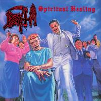 Виниловая пластинка Death - Spiritual Healing (Red, Cyan Blue And Black] With White, Hot Pink And Cyan Blue Splatter Vinyl LP)
