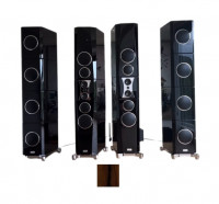Комплект акустики TIDAL Audio La Assoluta System with Assoluta Subtowers Polished Veneers Embedded in Transparent Piano Lacquer