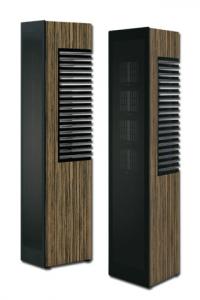 Напольная акустика Piega Master Line Source 2 (Baffle anodised black/Zebrano)