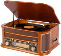 Проигрыватель винила Alive Audio OLDTIMER Wood с FM-приемником