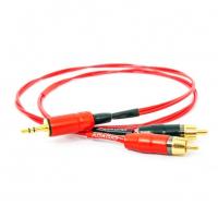 Межблочный кабель Black Rhodium ADAGIO Jack 3.5 mm - 2 RCA 3 m