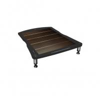 Модуль стойки под Hi-Fi Bassocontinuo VIELLA 2.1 Wenge bottom shelf (ножки серебро)