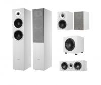 Комплект акустики Phaze Audio Tilia 1 + Tilia 2 + Tilia Center + Tilia Sub White