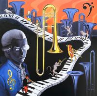 Виниловая пластинка OST - Trombone Champ (Orange/Blaring Blue Vinyl LP)