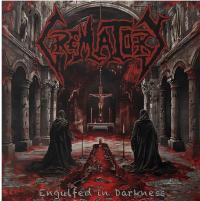 Виниловая пластинка Crematory - Engulfed in Darkness (EP) (Dark Red Marbled Vinyl LP)