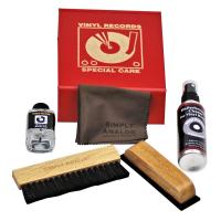 Набор для ухода Simply Analog Vinyl Record Cleaning Box Set Red (SAVC004)