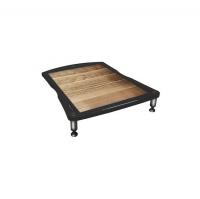 Модуль стойки под Hi-Fi Bassocontinuo VIELLA 2.1 Walnut bottom shelf (ножки серебро)