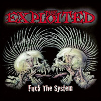 Виниловая пластинка Exploited - Fuck The System (Clear Red & Black Splatter Vinyl 2LP)