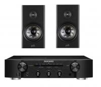 Стереокомплект Marantz PM6007 + Polk Audio Reserve R200 black