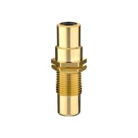Разъем In-Akustik Premium RCA-Panel Double Coupling black 1 pc #0090802007