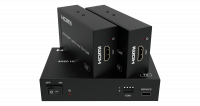 Набор из сплиттера и приемников HDMI Prestel SP-H2-12T70