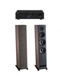 Комплект акустики Davis Acoustics KRYPTON 9 Classik Walnut + Myryad Z350 Black