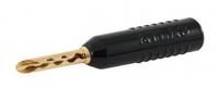 Разъем Atlas Achromatic Gold Z Plug Screw Black