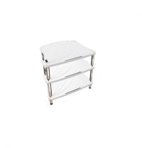 Модуль стойки под Hi-Fi Bassocontinuo LYRA XL4 2.1 Inside White 290 mm (ножки серебро)