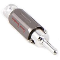 Разъем Black Rhodium Banana plug Rhodium plated 4 mm red