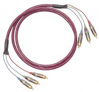 Видеокабель Black Rhodium Magenta х 3 RCA/RCA 1.5 m