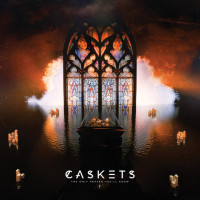 Виниловая пластинка Caskets - The Only Heaven You'll Know (Orange/Sky Blue Splatter Vinyl LP)