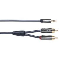 Кабель межблочный QED 6500 Performance Audio J2P Graphite 1.5m (3.5mm - 2RCA)