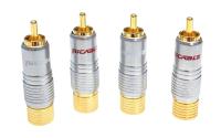 Разъемы Ricable Custom RCA Hi-End (4 шт.)