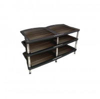 Модуль стойки под Hi-Fi Bassocontinuo CYMBALON 2.1 Wenge 190 mm (ножки серебро)