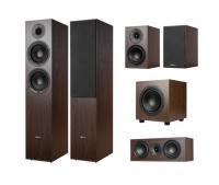Комплект акустики Phaze Audio Tilia 1 + Tilia 2 + Tilia Center + Tilia Sub Dark Oak