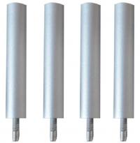 Ножки Quadraspire Columns 19, Silver 256мм (4 шт)