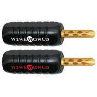 Разъем Wire World Gold Set Screw Banana 10ga ABS Shell (4p.)