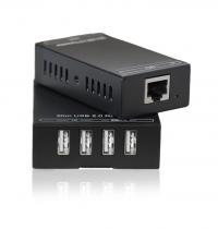 Приемник и передатчик сигнала USB 2.0 по кабелю витой пары Qtex QVE TUSB50