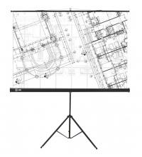 Экран Cactus Triscreen CS-PST-127x127