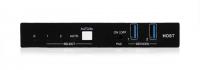 Автокоммутатор и передатчик сигнала USB 3.2 Gen1 по кабелю витой пары HDBaseT Qtex QVE U3-104D