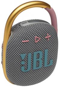 Портативная колонка JBL Clip 4 Grey (JBLCLIP4GRY)
