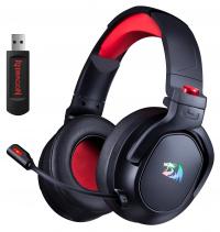 Беспроводная игровая гарнитура Redragon NOMEN черно-красная