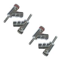 Разъем Wire World Silver Locking Banana Plug (BANLK04) (4шт)