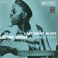 Виниловая пластинка Lightnin Hopkins'; Terry, Sonny - Last Night Blues (Acoustic Sounds) (Black Vinyl LP)