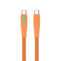 USB кабель HAVIT CB6254 USB-C - USB-C Orange 1m