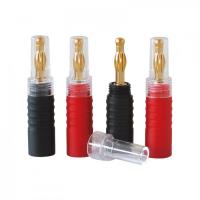Разъём Dynavox Banana Red/Black (207306) (4 шт)