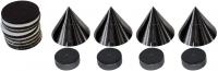 Демпфирующие конусы c пятаками Dynavox 205044 black
