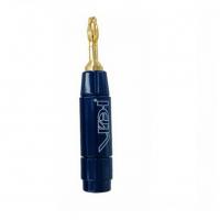 Разъем Van Den Hul BERRI Bus Connector with Banana 6,5 mm Blue