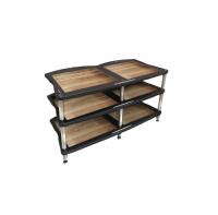Модуль стойки под Hi-Fi Bassocontinuo CYMBALON 2.1 Walnut bottom shelf (ножки серебро)