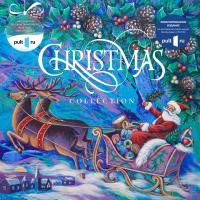 Виниловая пластинка Various Artists - Christmas Collection (Limited Transparent Marbled Blue + Solid White Vinyl LP only on Pult.ru)